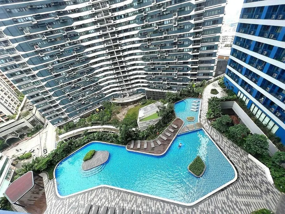 New Makati 1Br Resort View Above Air Mall 50-Inch Smart Tv Manila 0*,  Philippines