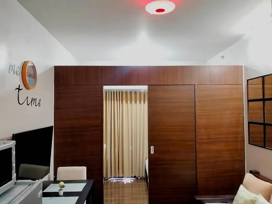 New Makati 1Br Resort View Above Air Mall 50-Inch Smart Tv Manila Lägenhet