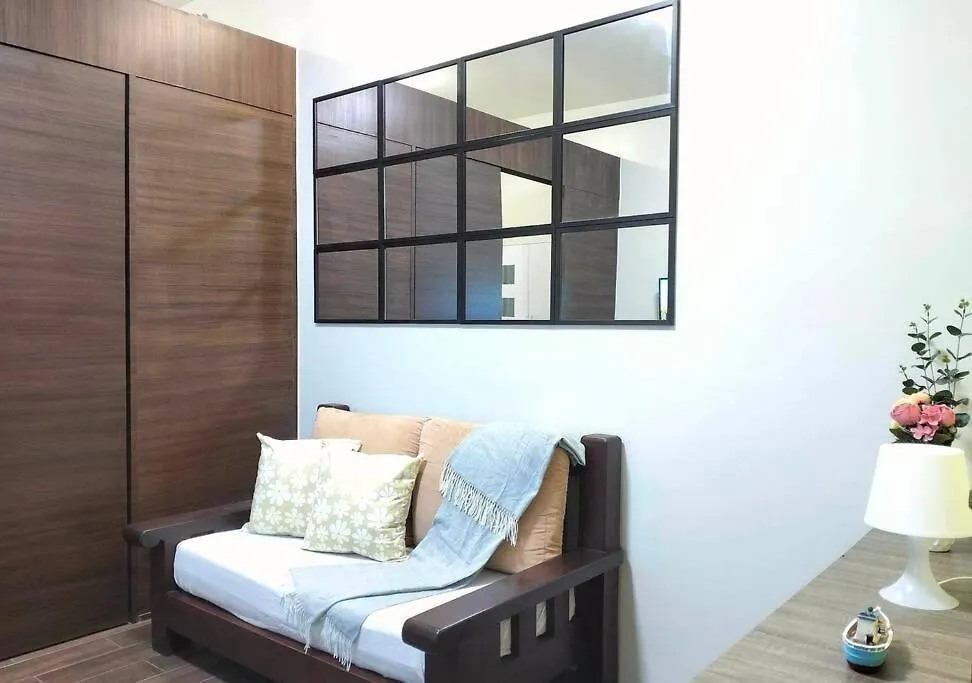Lägenhet New Makati 1Br Resort View Above Air Mall 50-Inch Smart Tv Manila Filippinerna